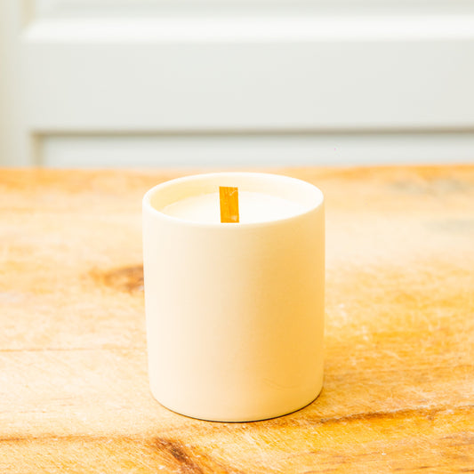 Apple Crumble Ceramic Tumbler Candle